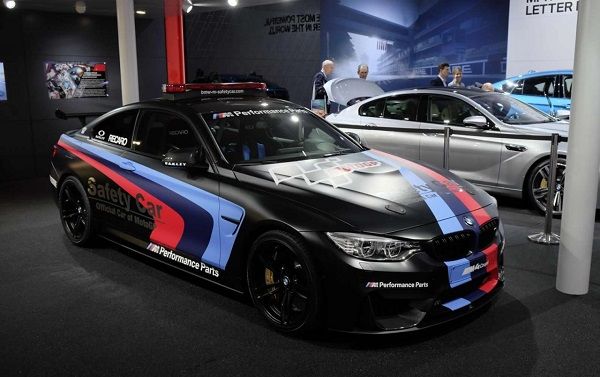 2015 BMW M4 Coupe MotoGP safety car at 2015 Geneva Motor Show