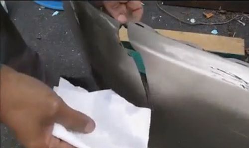 Car Fiberglass Bumper Repair