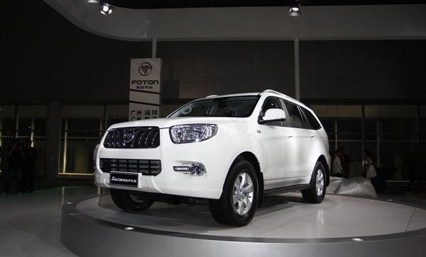 Sauvana SUV foton front