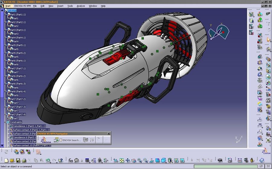 Solaris Design catia