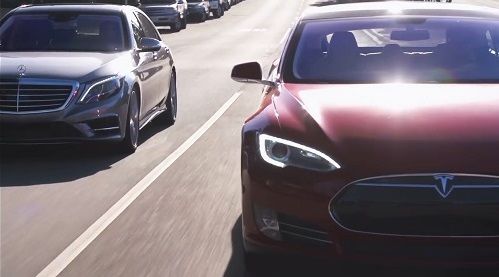 TeslaS vs BenzS head2head