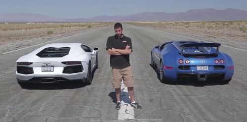 bugattiVeyron vs LamborghiniAventador vs LexusLFA vs McLaren Mp4 12c