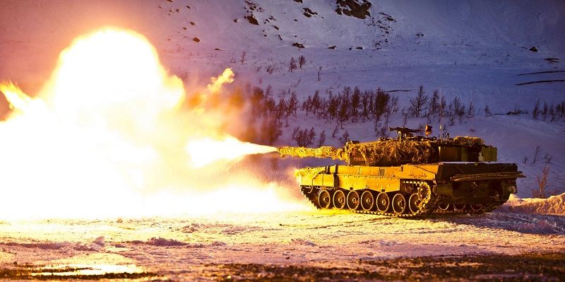 leopard 2a6 fires germany