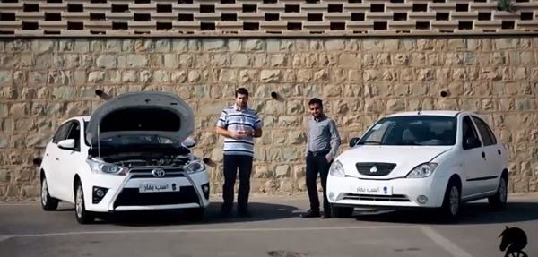 toyota yaris vs saipa tiba