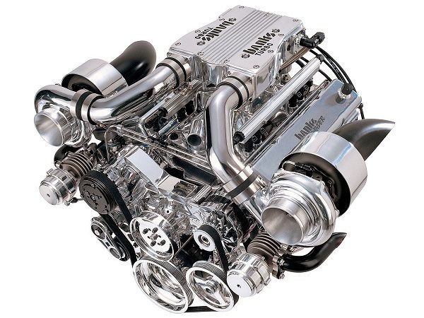 turbochargers banks twin turbo engine